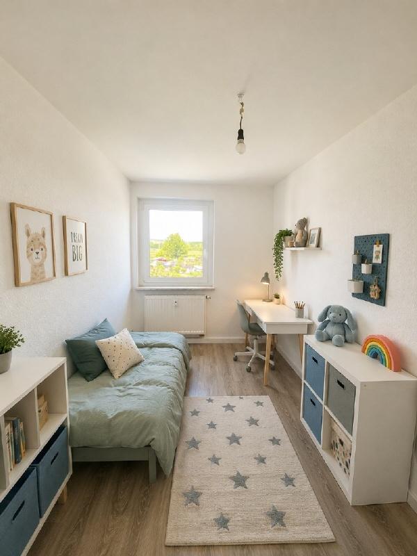 Schöne 3-Raum-Wohnung mit Einbauküche und Balkon in Weida! - Photo 2