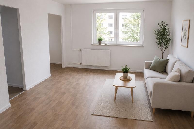 Perfekte Studentenwohnung – 1,5-Raum-Wohnung mit Balkon und Einbauküche - Foto 1