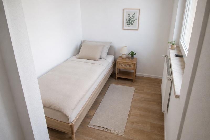 Perfekte Studentenwohnung – 1,5-Raum-Wohnung mit Balkon und Einbauküche - Foto 2