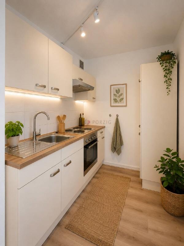Klare Linien, grüner Ausblick – 3 Zimmer mit Balkon & Einbauküche - Foto 5