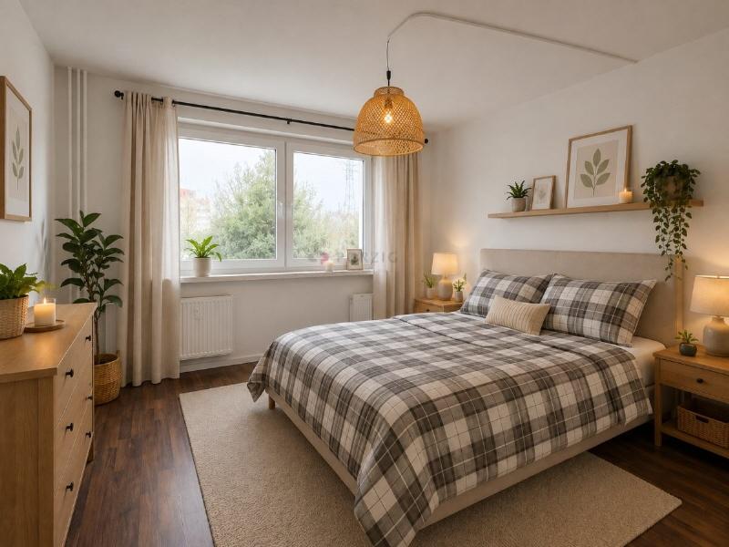 Klare Linien, grüner Ausblick – 3 Zimmer mit Balkon & Einbauküche - Foto 3