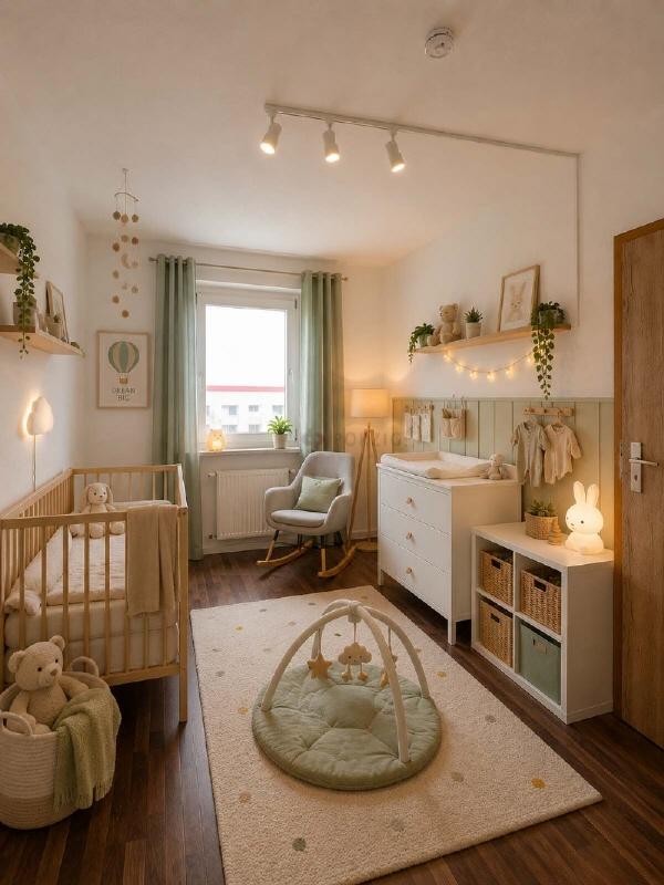 Klare Linien, grüner Ausblick – 3 Zimmer mit Balkon & Einbauküche - Foto 4