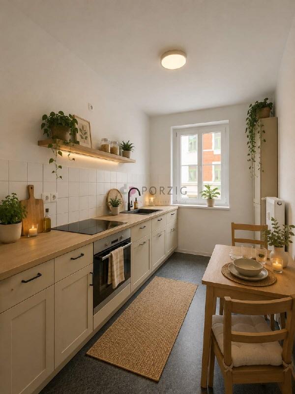 Sonnig. Hell. Perfekt für Singles – Wohnung mit Balkon - EBK möglich - Photo 4