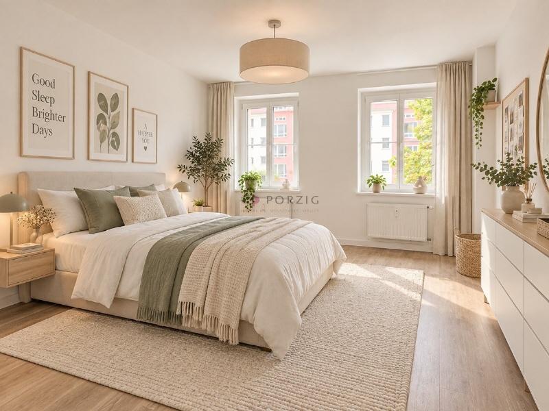 Endlich Platz für alle! 5 Räume, frisch renoviert & mit Balkon im Lutherviertel - Photo 5